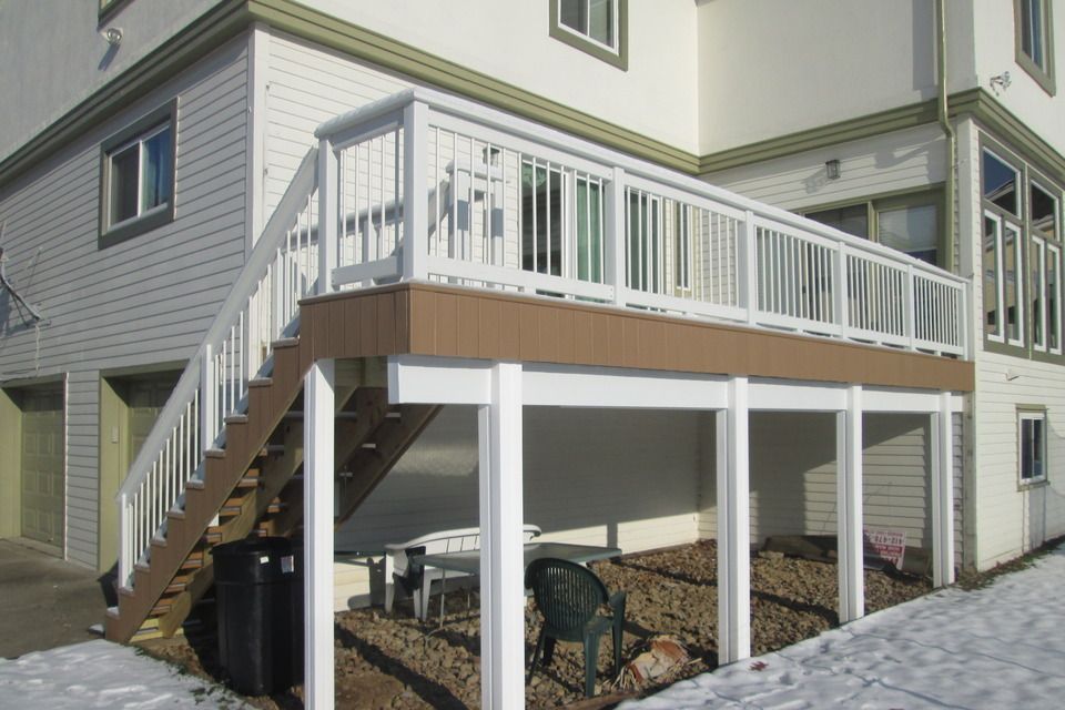 House White Railings