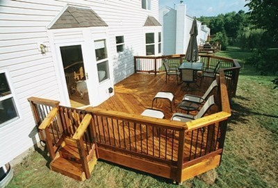 Wooden Style Deck