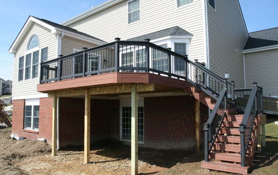 Deck Staircase And Balcony