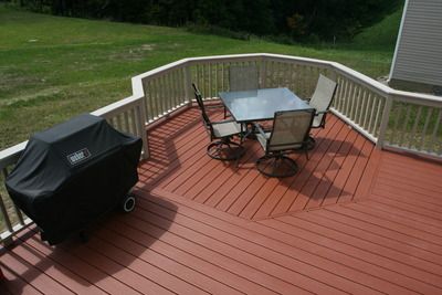 Creative Deck With Furnitures