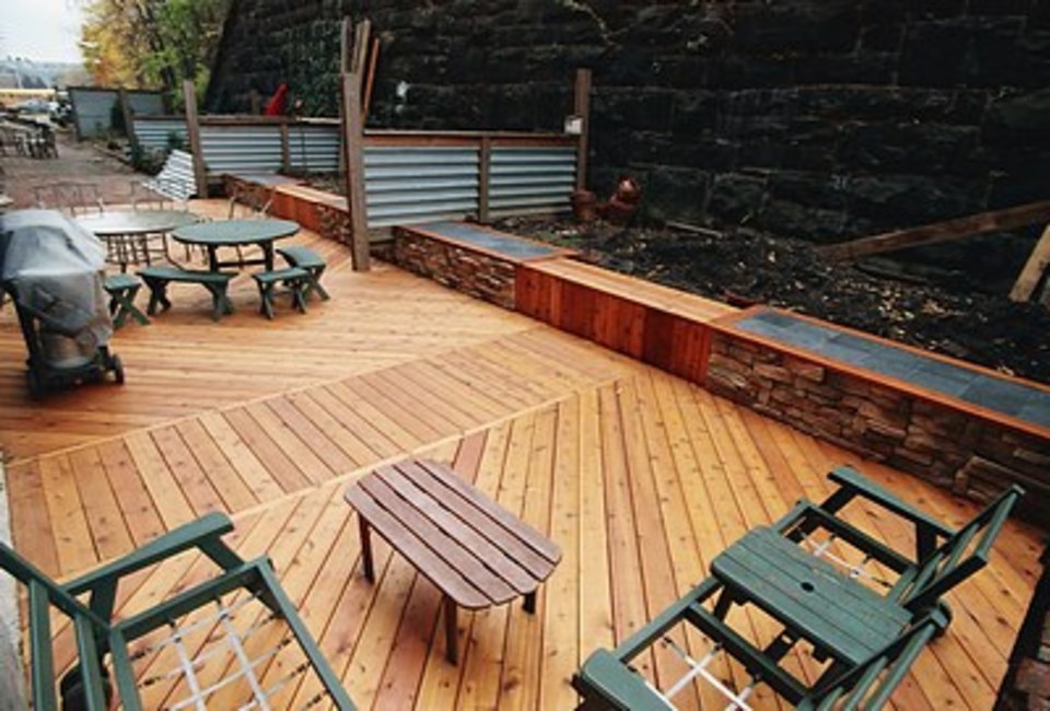 Wooden Patio